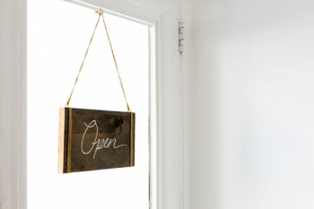Small Business Open Sign Small Business Open Sign
