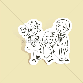Small family of three Small family of three