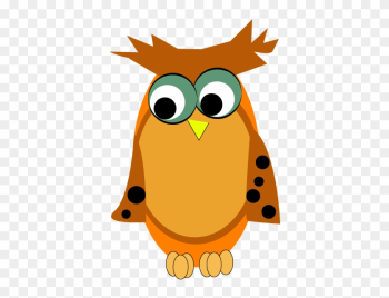 Smart Owl Clip Art - Clip Art