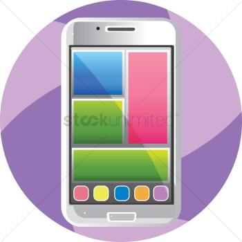 Smartphone interface Smartphone interface