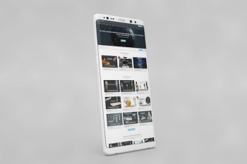 Smartphone mockup