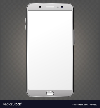 smartphone phone with blank screen isolated smartphone phone with blank screen isolated