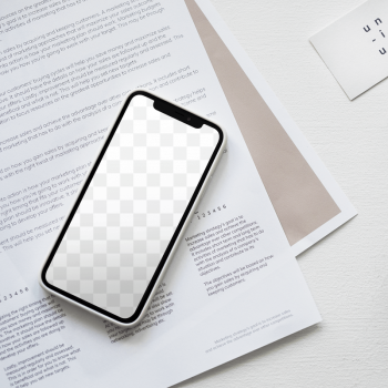 Smartphone png mockup, transparent design | Free PNG Mockup - rawpixel