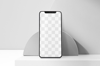 Smartphone screen png mockup, transparent | Free PNG Mockup - rawpixel