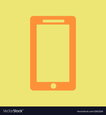 Smartphone vector image Smartphone vector image