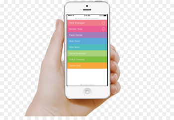 Smartphone WhatsApp Instant messaging - Smartphone In Hand Png Image 