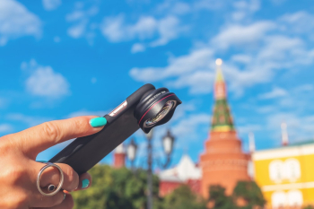 Smartphone With Camera Lens Smartphone With Camera Lens