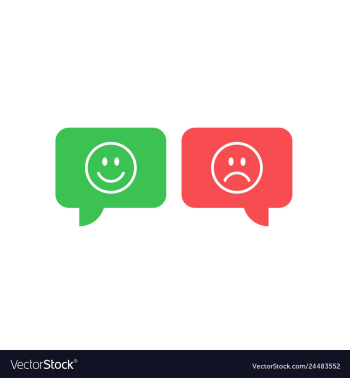Smile emoticons isolated with chat bubble line vector image Smile emoticons isolated with chat bubble line vector image