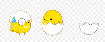 Smiley Chicken Cartoon - Vector chick Smiley Chicken Cartoon - Vector chick