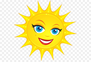 Smiley Clip art - Transparent Cute Sun PNG Clipart Picture 