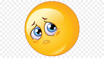 Smiley Emoticon Sadness Animation Clip art - Sad Emoji Transparent Background 
