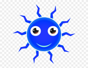 Smiley Red Blue Clip Art - Smiley Red Blue Clip Art