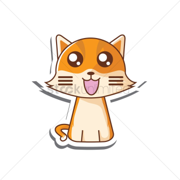 Smiling cat cartoon Smiling cat cartoon