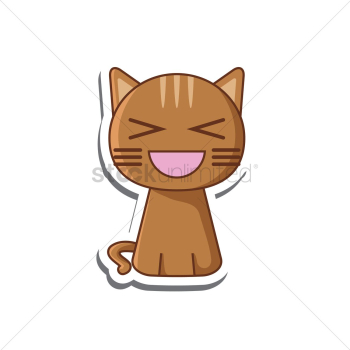 Smiling cat cartoon Smiling cat cartoon
