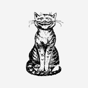 Smiling cat clipart, vintage animal | Free Photo - rawpixel Smiling cat clipart, vintage animal | Free Photo - rawpixel