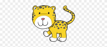 Smiling Cheetah Cub Wall Decal - Cartoon Of Baby Cheetahs Smiling Cheetah Cub Wall Decal - Cartoon Of Baby Cheetahs