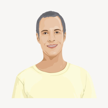 Smiling man, character sticker, collage | Free Vector - rawpixel Smiling man, character sticker, collage | Free Vector - rawpixel