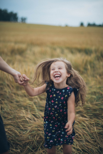 Smiling Toddler Girl Smiling Toddler Girl