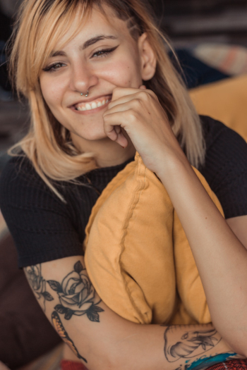 Smiling Woman Smiling Woman
