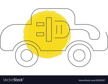 Smog pollution icon vector image Smog pollution icon vector image