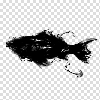 Smoke big fish transparent background PNG clipart Smoke big fish transparent background PNG clipart