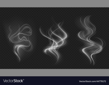 smoke collection isolated transparent