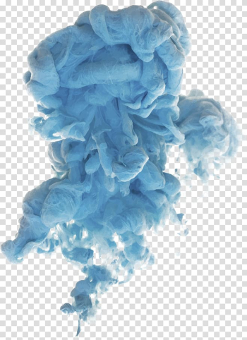 Smoke Computer file, Floating blue smoke, blue smoke transparent background PNG clipart