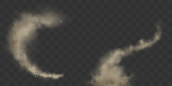 Smoke trails set Free Vector Smoke trails set Free Vector