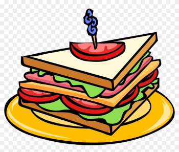 Snack Clipart Free Food - Sandwich Clipart Snack Clipart Free Food - Sandwich Clipart