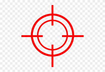 Sniper Clipart Aim Target - Crosshairs Vector