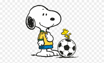Snoopy And Woodstock Play Soccer - スヌーピー サッカー Snoopy And Woodstock Play Soccer - スヌーピー サッカー
