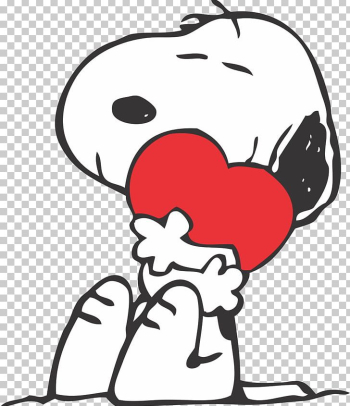 Snoopy Charlie Brown Woodstock Valentine's Day Peanuts PNG ...