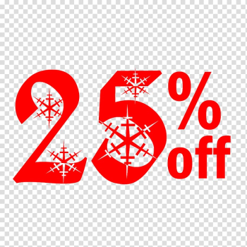 Snow Christmas Sale 25% Off Discount Tag., others transparent background PNG clipart Snow Christmas Sale 25% Off Discount Tag., others transparent background PNG clipart