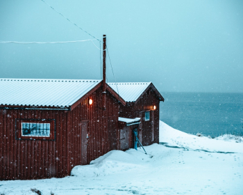 Snow Covered Cabin Snow Covered Cabin