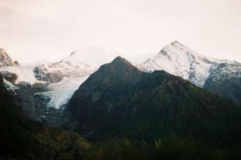 snow covered mountain snow covered mountain