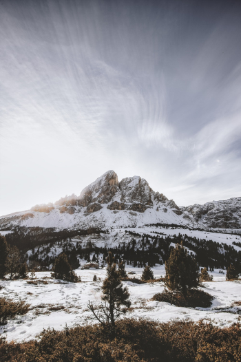 Snow Covered Mountain Range Snow Covered Mountain Range