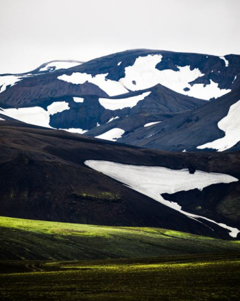 snow covered mountain range snow covered mountain range