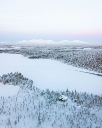 snow filled area snow filled area