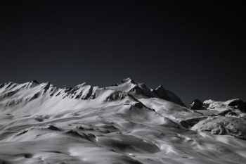 snow filled mountain snow filled mountain
