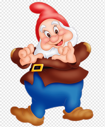 Snow White seven dwarf character, Snow White Seven Dwarfs Grumpy Dopey Sneezy, Dwarf, hand, boy, disney Princess png