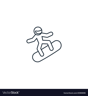 snowboarding creative icon from sport icons