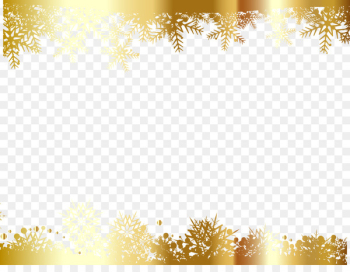 Snowflake Gold Wallpaper - Vector painted golden snowflakes 