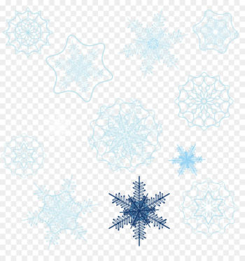 Snowflake Shape - A variety of snowflakes Snowflake Shape - A variety of snowflakes