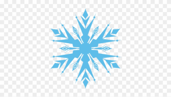 Snowflakes Falling Clipart - Transparent Background Frozen Snowflakes