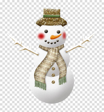 Snowman Christmas , White Snowman transparent background PNG clipart