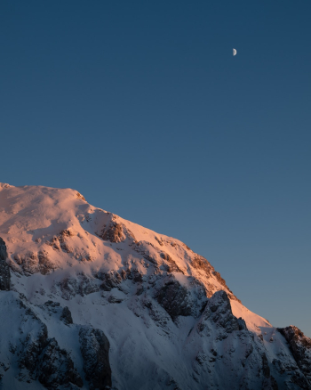 Snowy Mountain Photograph Snowy Mountain Photograph