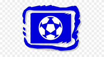 Soccer Ball Royalty Free Vector Clip Art Illustration - Soccer Ball Royalty Free Vector Clip Art Illustration