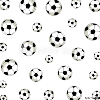soccer balloons pattern background soccer balloons pattern background