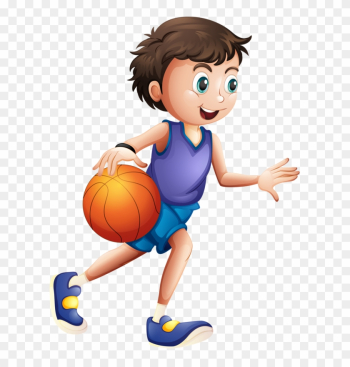 Soccer Boy - 08 - 08 - Clipart - Clipart Sport - Transparent Basketball Player Cartoon Png