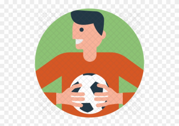 Soccer Player Icon - Football Player